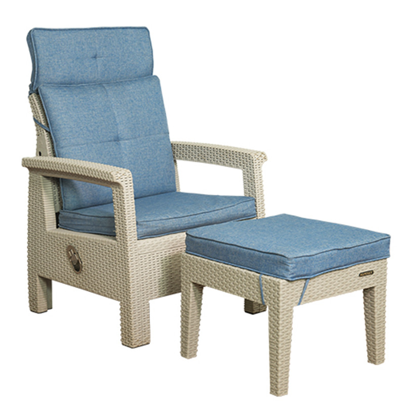 KURSI SOFA SANTAI PLASTIK NAPOLLY TIPE RECNA