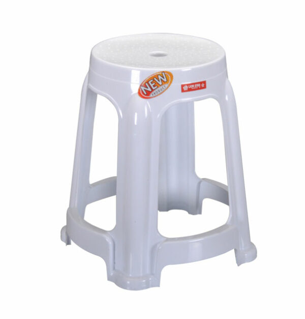 Bangku Plastik Bulat Lion Star G-21 Palma Round Stool, Ukuran 465 x 465 x H 465 mm | Kursiplastik.id | Raja Plastik Indonesia
