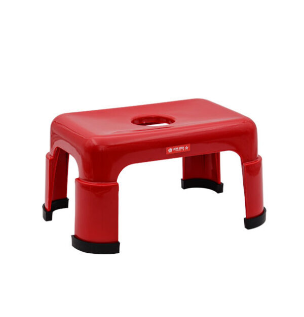 Bangku Plastik Pendek Kotak Lion Star G-3 Square Stool, Ukuran 290 x 200 x H 153 mm | Kursiplastik.id | Raja Plastik Indonesia
