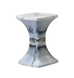 Bangku Plastik Tinggi Unik Lion Star G-15 Marble High Stool, Ukuran 310 x 310 x H 452 mm | Kursiplastik.id | Raja Plastik Indonesia