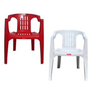 Kursi Plastik Sandaran Tangan Lion Star EC-6 Impala Chair: Kursi Plastik Nyaman dengan Sandaran Tangan untuk Indoor dan Outdoor
