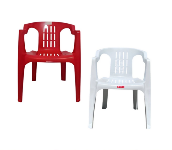 KURSI PLASTIK SANDARAN LION STAR IMPALA EC-6 (1) Kursi Plastik Sandaran Tangan Lion Star EC-6 Impala Chair: Kursi Plastik Nyaman dengan Sandaran Tangan untuk Indoor dan Outdoor