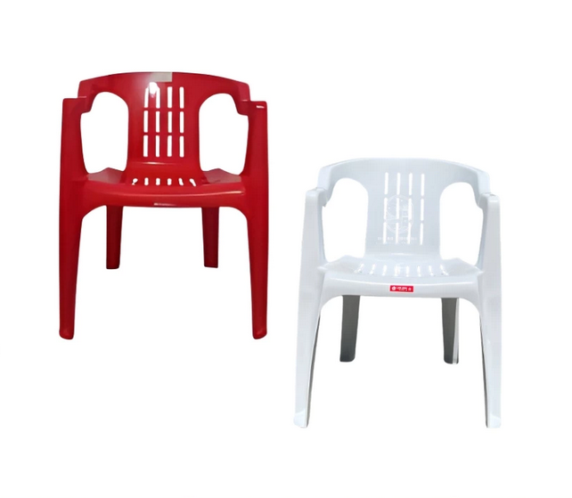 Kursi Plastik Sandaran Tangan Lion Star EC-6 Impala Chair: Kursi Plastik Nyaman dengan Sandaran Tangan untuk Indoor dan Outdoor