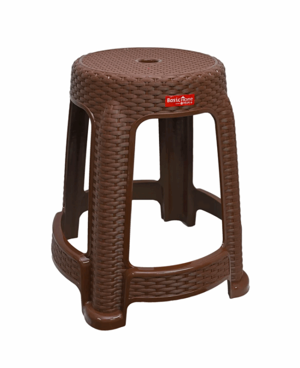 Kursi Bakso Plastik Basic Home BHG-5 Rotana High Stool, Ukuran 415 x 415 x 460 mm | Kursiplastik.id | Raja Plastik Indonesia