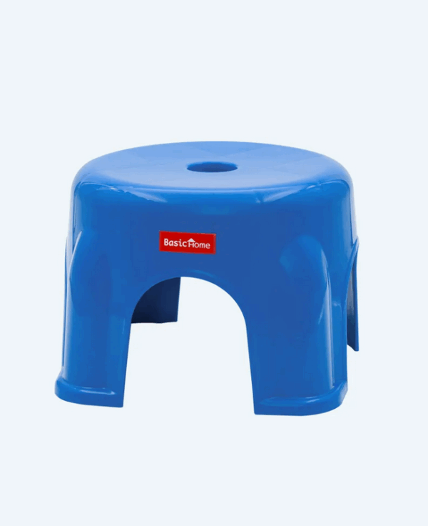 Kursi Plastik Pendek Bulat Basic Home BHG-3 Lana Round Stool, Ukuran Ø 300 x H 175 mm | Kursiplastik.id | Raja Plastik Indonesia