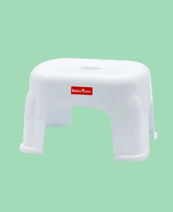 Kursi Plastik Pendek Oval Basic Home BHG-2 Zuka Oval Stool, Ukuran 225 x 270 x 175 mm | Kursiplastik.id | Raja Plastik Indonesia