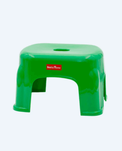 Kursi Plastik Pendek Oval Basic Home BHG-2 Zuka Oval Stool, Ukuran 225 x 270 x 175 mm | Kursiplastik.id | Raja Plastik Indonesia