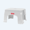 Kursi Plastik Pendek Segi Empat Basic Home BHG-4 Amana Wide Stool, Ukuran 390 x 325 x 235 mm | Kursiplastik.id | Raja Plastik Indonesia