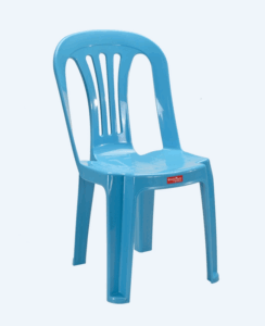 Kursi Plastik Sandaran Basic Home Tipe BEC-1 Tifo Chair Ukuran 390 x 348 x H 628 mm | Raja Plastik Indonesia