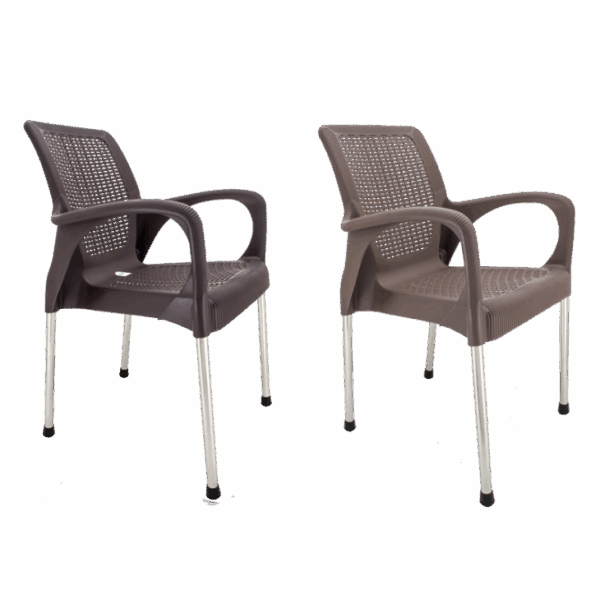 Kursi Plastik Sandaran Green Leaf Nice Chair 1173. Ukuran 557 x 550 x 838 mm | Kursiplastik.id | Raja Plastik Indonesia