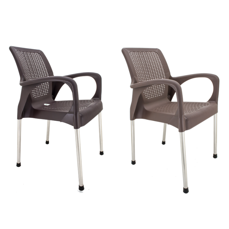 Kursi Plastik Sandaran Green Leaf Nice Chair 1173. Ukuran 557 x 550 x 838 mm | Kursiplastik.id | Raja Plastik Indonesia