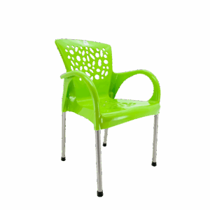 Kursi Plastik Sandaran Green Leaf Santorini Chair 1172, Ukuran 549 x 540 x 865 mm | Kursiplastik.id | Raja Plastik Indonesia