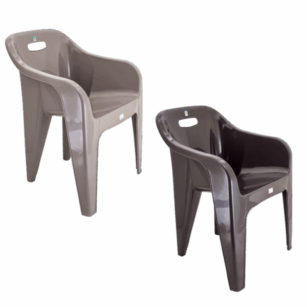 Kursi Plastik Sandaran Premium Green Leaf Sparta Chair 1181, Ukuran 600 x 587 x 760 mm | Raaj Plastik Indonesia | Kursiplastik.id