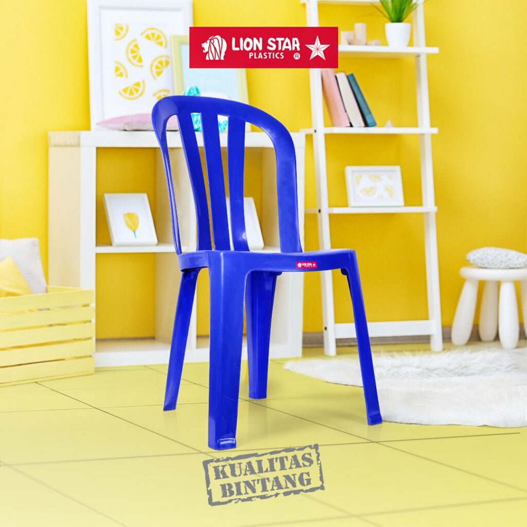 KURSI PLASTIK SANDARAN LION STAR TIPE EC-8 TIVOLI CHAIR: Kursi Plastik Modern yang Nyaman, Kokoh, dan Elegan untuk Berbagai Kebutuhan