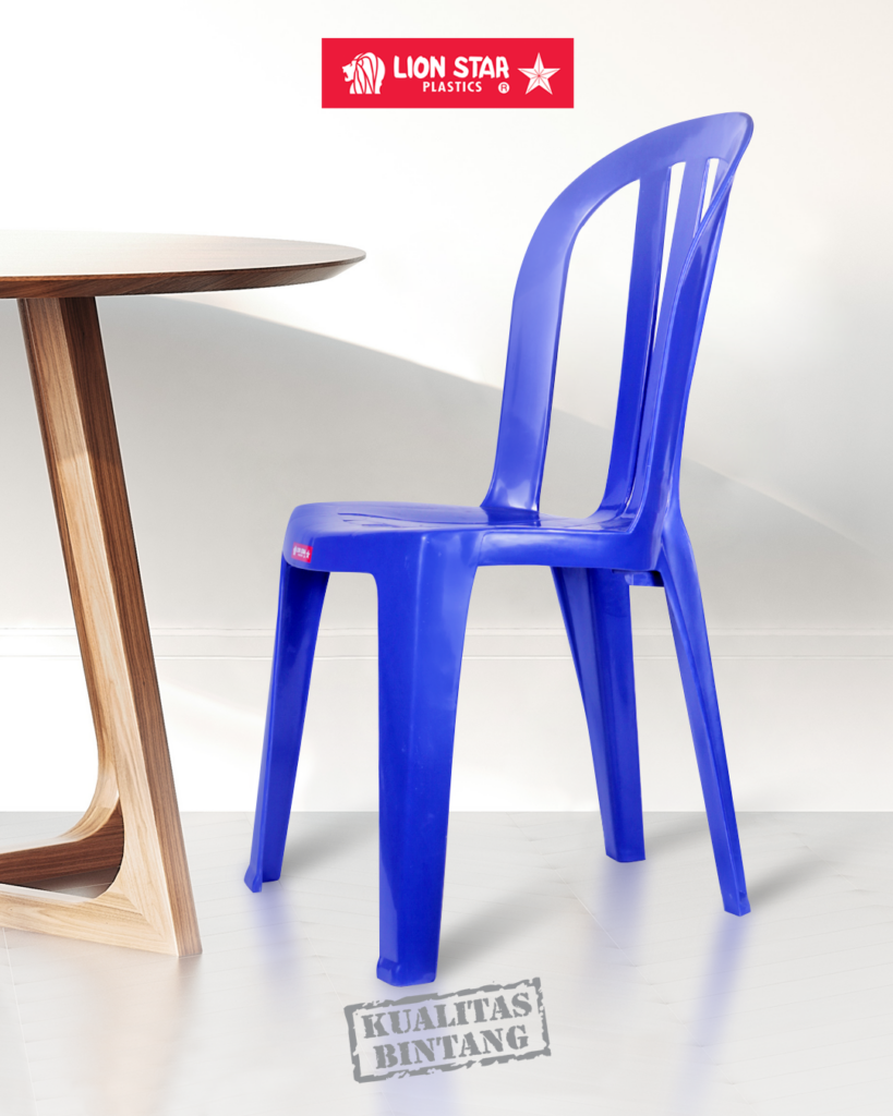 KURSI PLASTIK SANDARAN LION STAR TIPE EC-8 TIVOLI CHAIR: Kursi Plastik Modern yang Nyaman, Kokoh, dan Elegan untuk Berbagai Kebutuhan