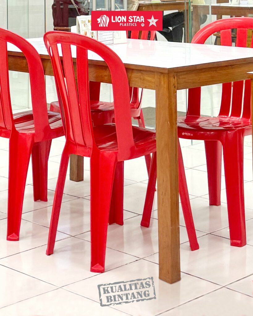 KURSI PLASTIK SANDARAN LION STAR TIPE EC-8 TIVOLI CHAIR: Kursi Plastik Modern yang Nyaman, Kokoh, dan Elegan untuk Berbagai Kebutuhan